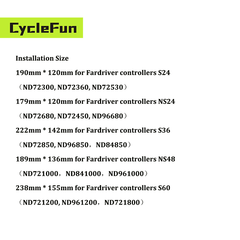 Various Model Water Cooling Bo - огляд і ціна Fardriver Nd72850 Controller